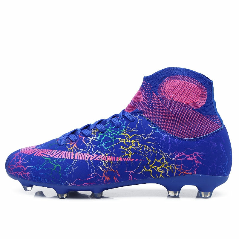 Outdoor Men Women Girls Boys Soccer Shoes Football Boots High Ankle Kids Cleats Training Sport Sneakers The Clothing Company Sydney