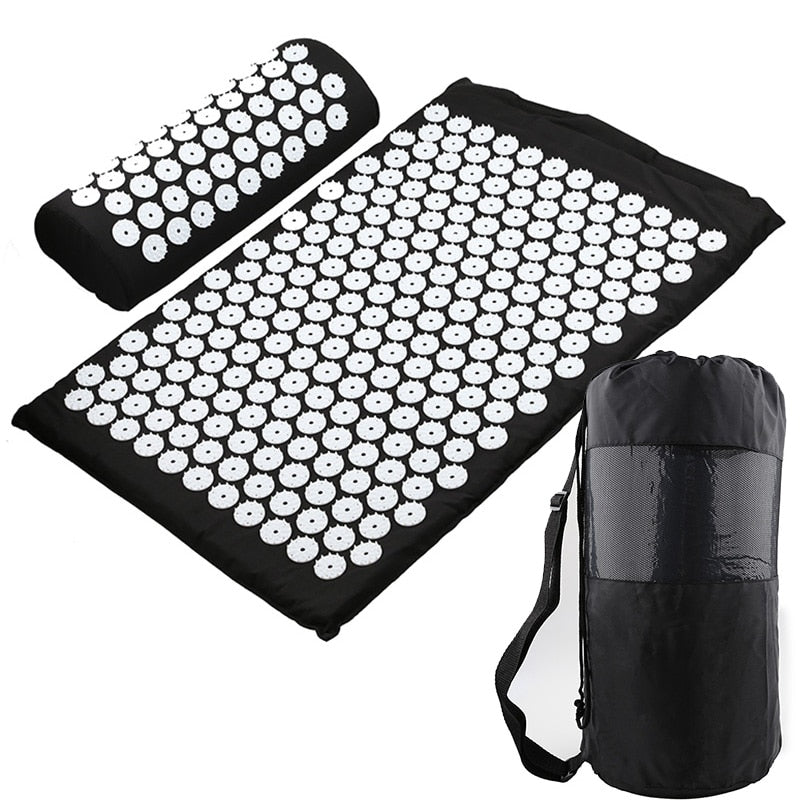 Acupressure Mat Massage Relieve Stress Back Body Pain Spike Cushion Yoga Acupuncture Mat The Clothing Company Sydney