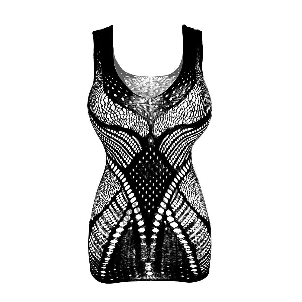 Women Exotic Lingerie Costumes Hollow Nightwear Intimates Half Slip Backless Underwear Fishnet Dresses The Clothing Company Sydney
