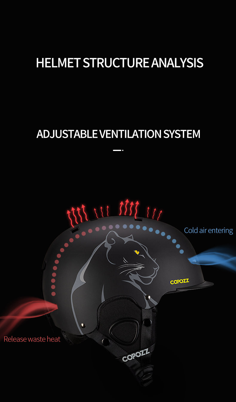 Ski helmet Cartoons Half-covered Anti-impact Safety Helmet Cycling Ski Snowboard Sports Helmet For Adult and Kids The Clothing Company Sydney