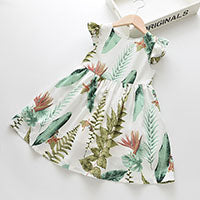 Girls Casual Dresses Fashion Baby Princess Party Vestidos Children Kids Flowers Costumes Floral Dress 3-7Y The Clothing Company Sydney