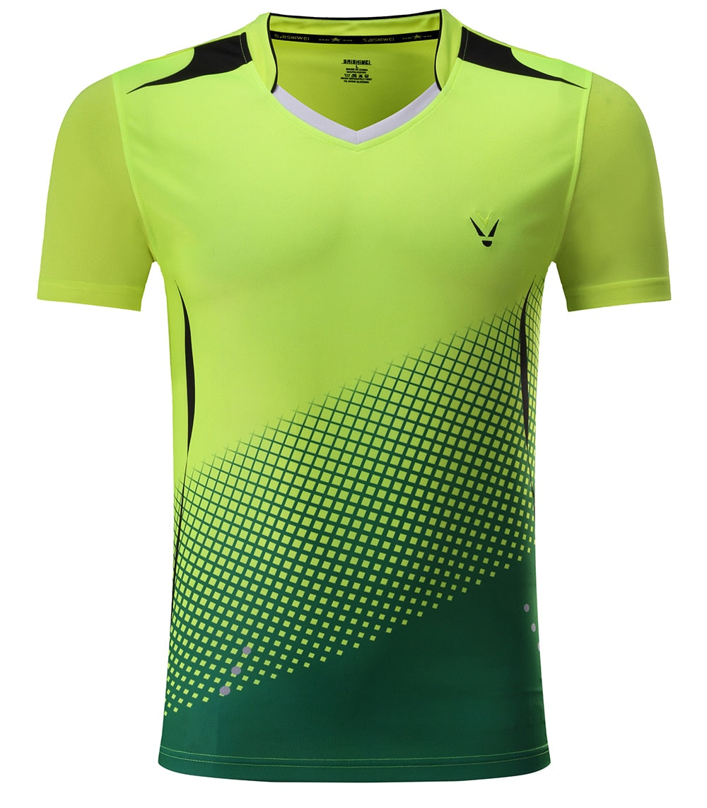 Badminton Volleyball Sportswear Golf Tennis shirt Men sports Table Tennis Shirts tennis clothes Quick dry Running Exercise training shirt The Clothing Company Sydney