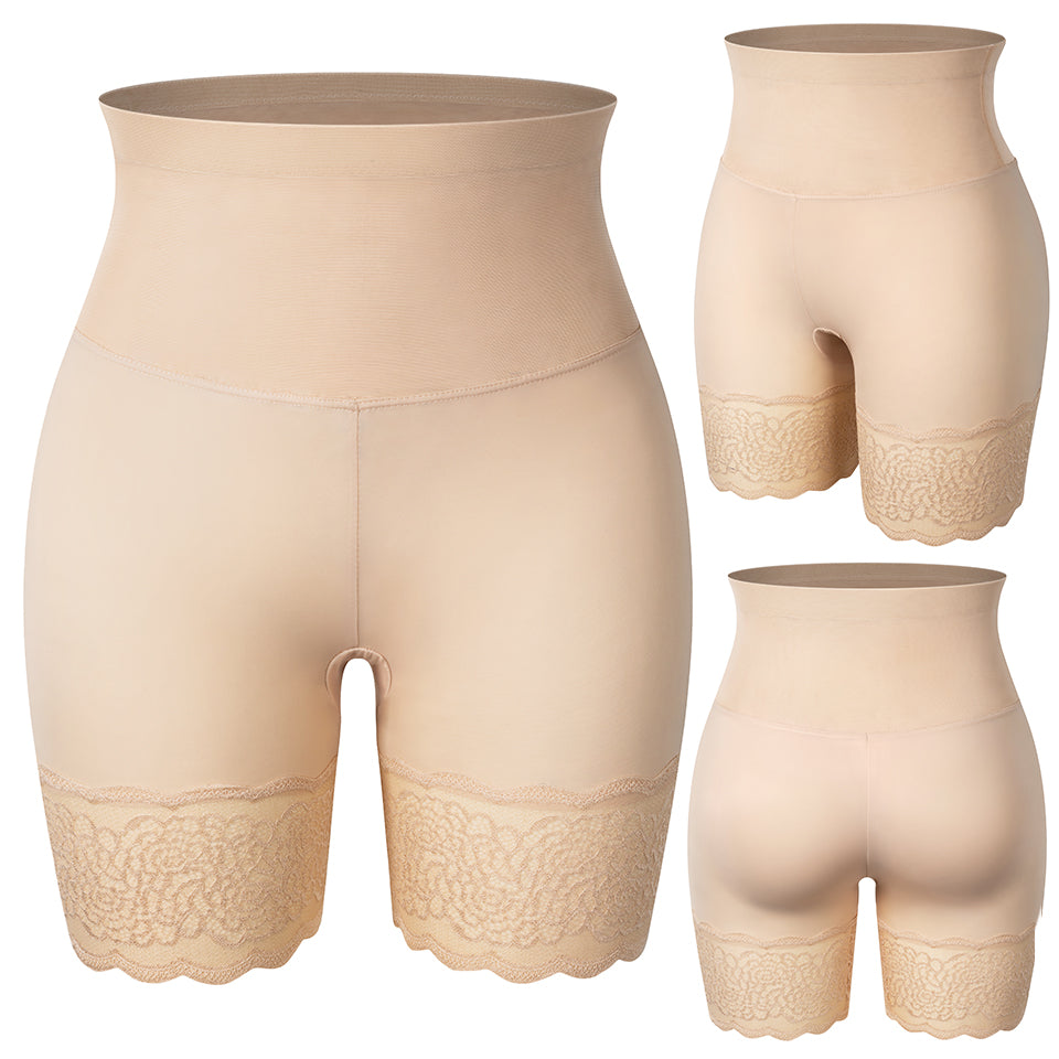 Women's Body Shaper High Waist Safety Shorts Lace Knickers Tummy Control Panties Underwear Shaping Boyshorts Shapewear The Clothing Company Sydney