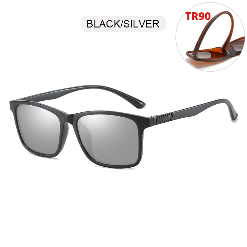 Light Weight TR90 Men Sun Glasses Classic Square Polarized Sunglasses For Male High Quality Driving Eyewear UV400 The Clothing Company Sydney