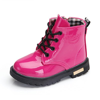 Children Shoes Snow Boots for Kids Boys Girls PU Leather Winter Shoes The Clothing Company Sydney