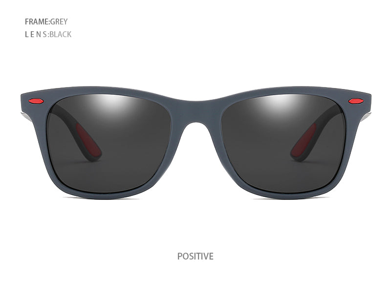Polarized Sunglasses Men Women Classic Square Plastic Driving Sun Glasses Fashion Black Shades UV400 The Clothing Company Sydney