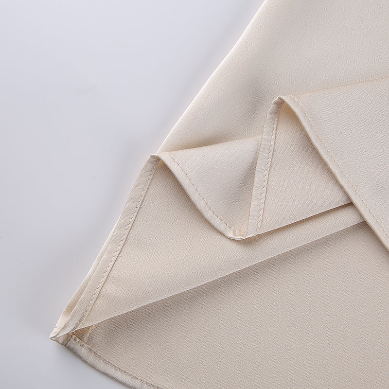 Strappy Solid Satin Backless Sleeveless Casual Dress Mini Sundress Summer Dresses The Clothing Company Sydney