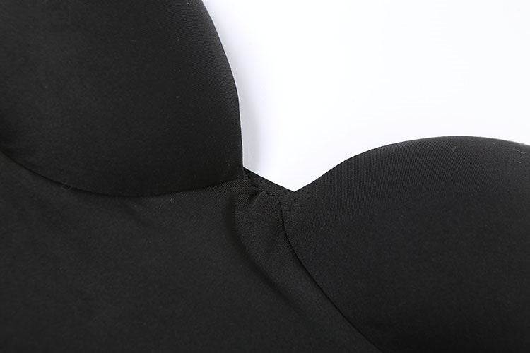 Casual Mesh Bodycon Mini Dress Women Romper  Sleeveless Skinny Stretchy Deep V Neck Party Clubwear Trend Outfit The Clothing Company Sydney