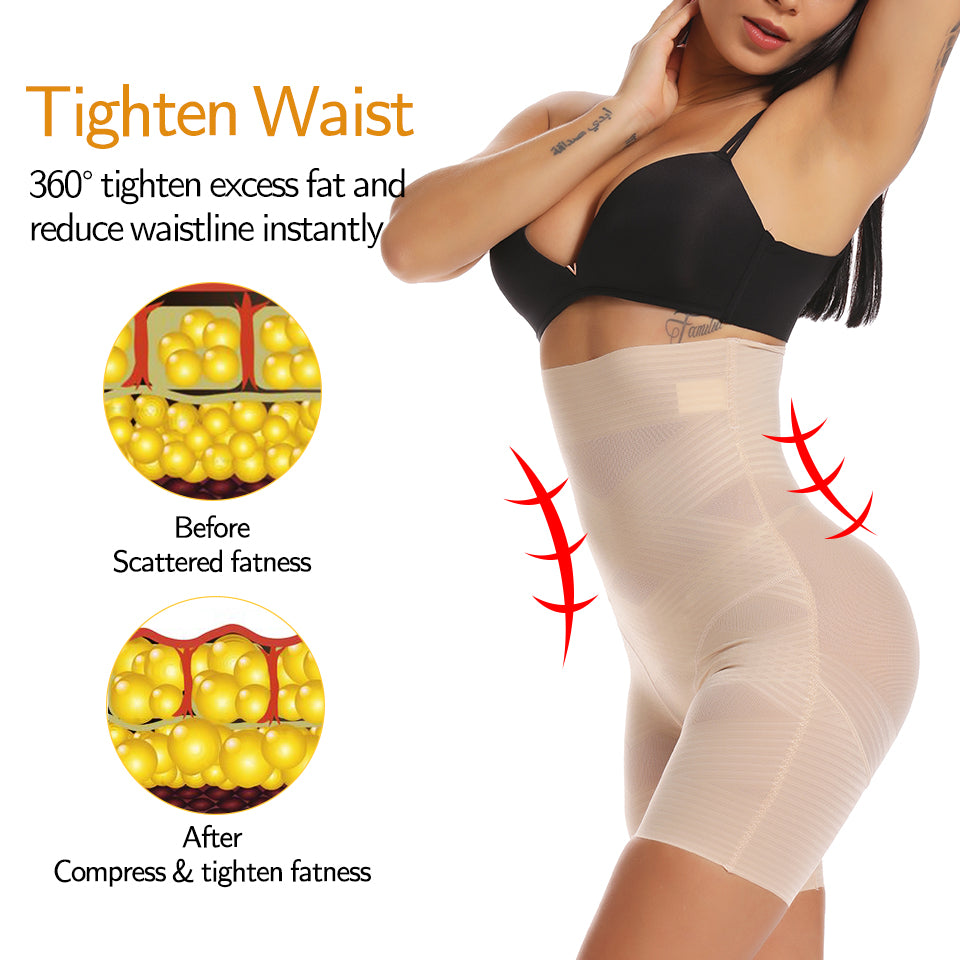 Women's Body Shaper Firm Tummy Control Shorts Under Skirts High Waist Shaping Panties Underwear Waist Cincher Shapewear The Clothing Company Sydney