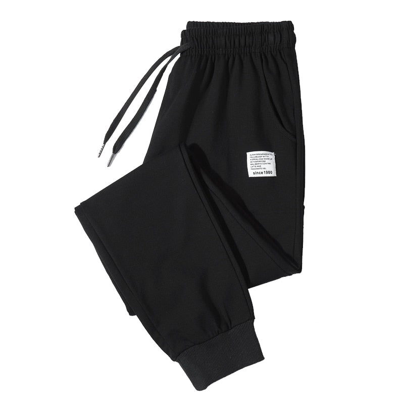 2 Piece Cotton New Sweatpants Men's streetwear Pants Fashion Pencil linen Pants Men Full Length Drawstring Trousers For Men Casual Pants The Clothing Company Sydney