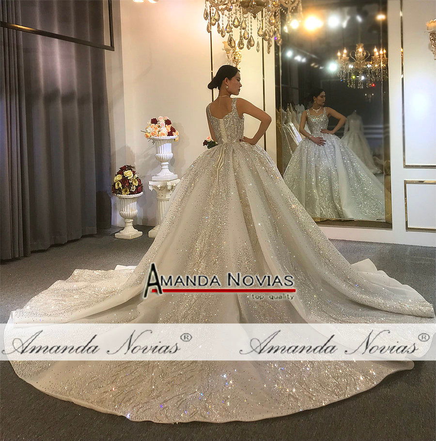 Luxury Heavy Beading Wedding Sparkling Bridal Dress The Clothing Company Sydney