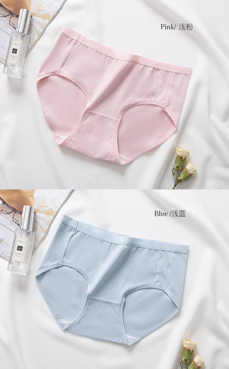 7Pcs/5Pcs Women Panties Comfort Cotton Mix Breathable Underwear Seamless Ladies Low Waist Lingeries Cute Girls Briefs The Clothing Company Sydney