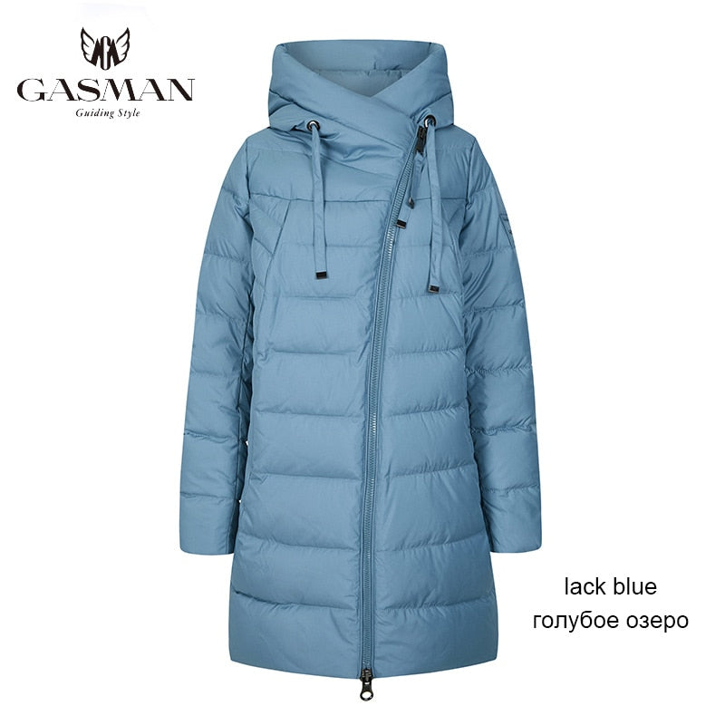 Long Puffer Winter Down Jacket Women's Thick Coat Women Hooded Parka Warm Brand Cotton Blend Jackets The Clothing Company Sydney
