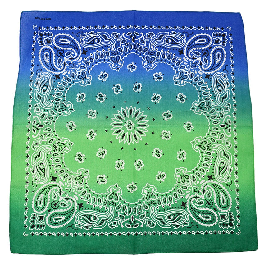Bandana Head Scarf Unisex Hip Hop cotton Hair Band Neck Scarf Sports Headwear Wrist Wraps Square Scarves Print Handkerchief The Clothing Company Sydney