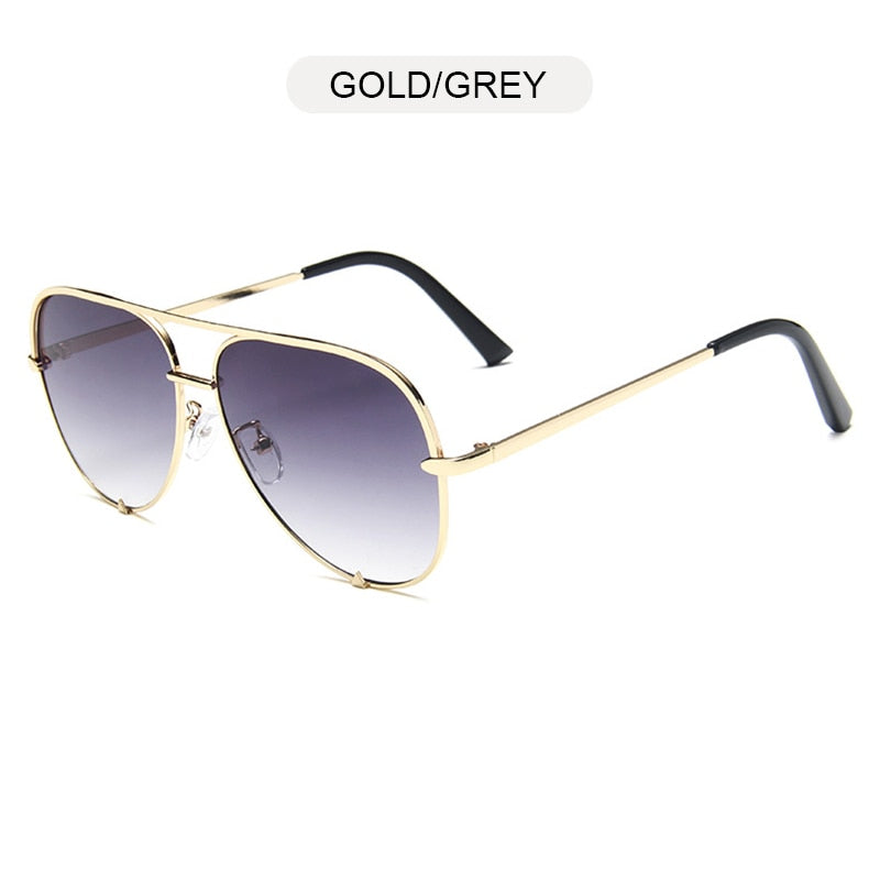 Classic Metal Aviation Sunglasses Women Fashion Alloy Pilot Sun Glasses Men Gradient Lens Driving Shades Ladies UV400 The Clothing Company Sydney