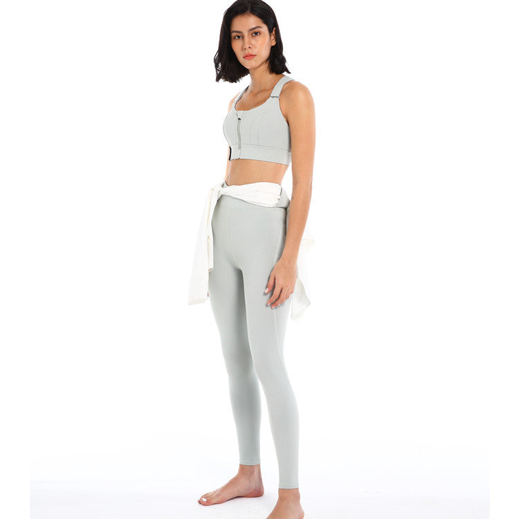 High Elastic Band High Waist Yoga Leggings Fitness Tights Trousers Trousers Cycling Reflective Sports Running Pants The Clothing Company Sydney