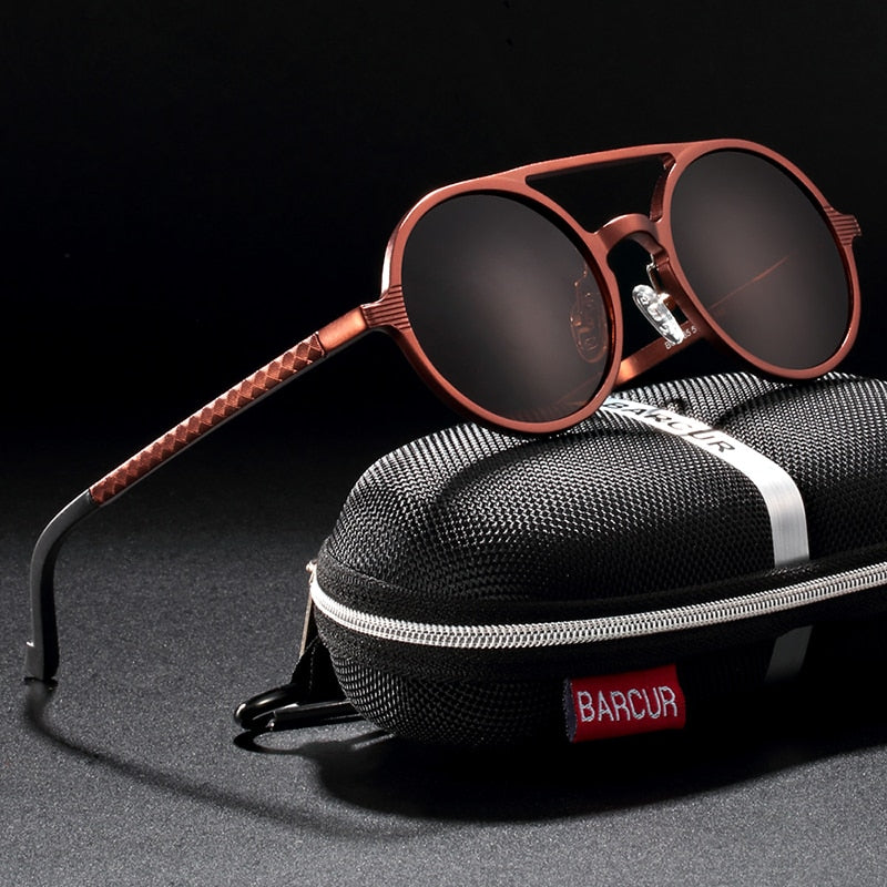 Designer Goggle Round Sunglasses Luxury Brand Men Glasses Retro Vintage Women Sun Glasses UV400 Eyewear The Clothing Company Sydney