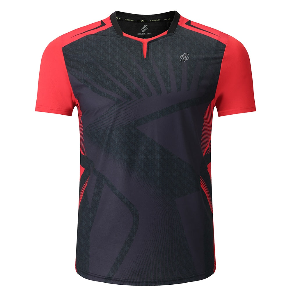 Badminton Volleyball Sportswear Golf Tennis shirt Men sports Table Tennis Shirts tennis clothes Quick dry Running Exercise training shirt The Clothing Company Sydney