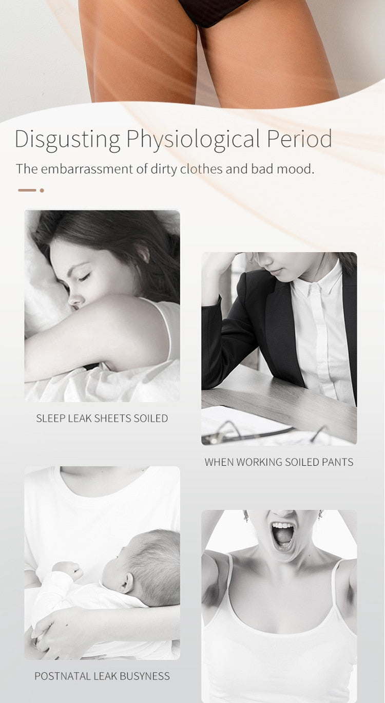 Women's Menstrual Panties Four Layer Leakproof Thong Physiological Undies Low Waist Period Underwear G-string New Briefts The Clothing Company Sydney