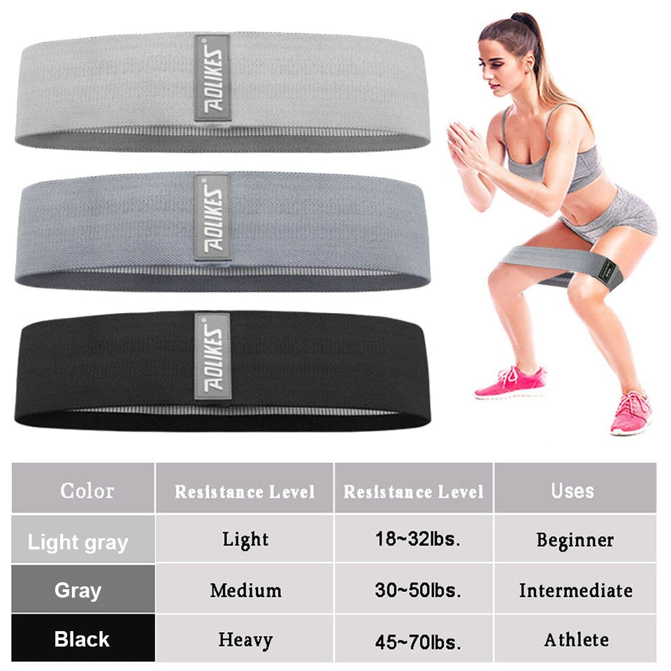 Durable Circle Band Yoga Anti-slip Gym Fitness Rubber Band Exercise Braided Elastic Band Hip Lifting Resistance Band The Clothing Company Sydney