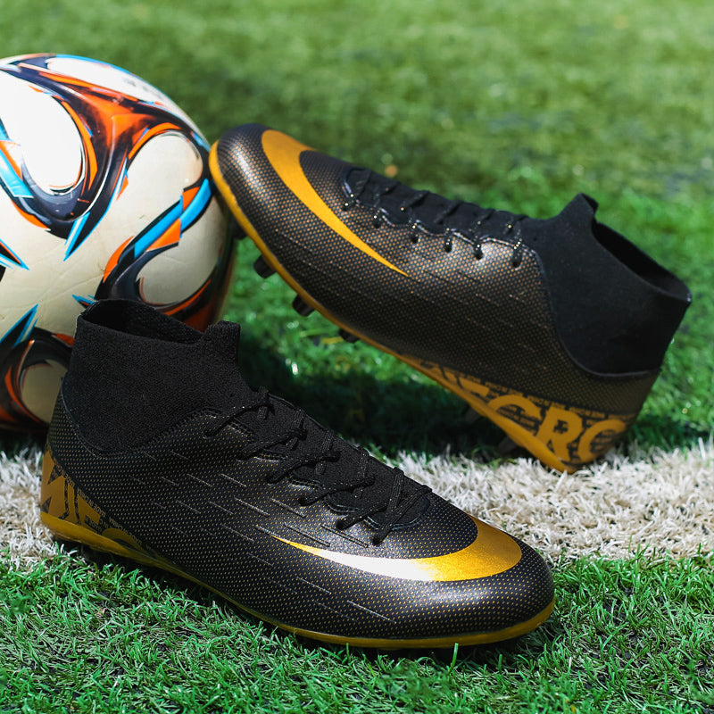 Outdoor Men Women Girls Boys Soccer Shoes Football Boots High Ankle Kids Cleats Training Sport Sneakers The Clothing Company Sydney