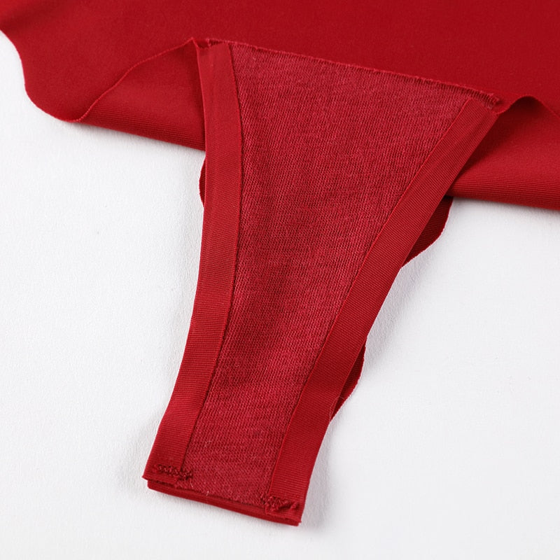 Women's Thongs G-string Underwear Seamless Invisible Panties For Ladies Fashion Ruffle T-back Underpants The Clothing Company Sydney