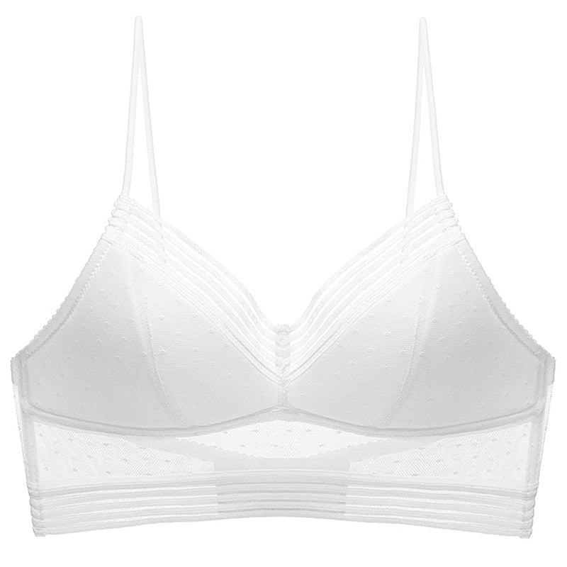 Seamless Bras Plus Size Underwear Thin Lace Mesh U Backless Bralette Top Comfort Wireless Invisible Bra Lingerie The Clothing Company Sydney