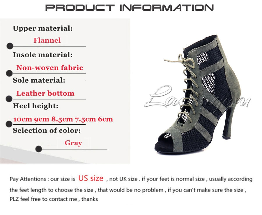 Army Green Suede Latin Dance Boots Ladies Salsa Tango Indoor Sports Ballroom Dance Shoes The Clothing Company Sydney