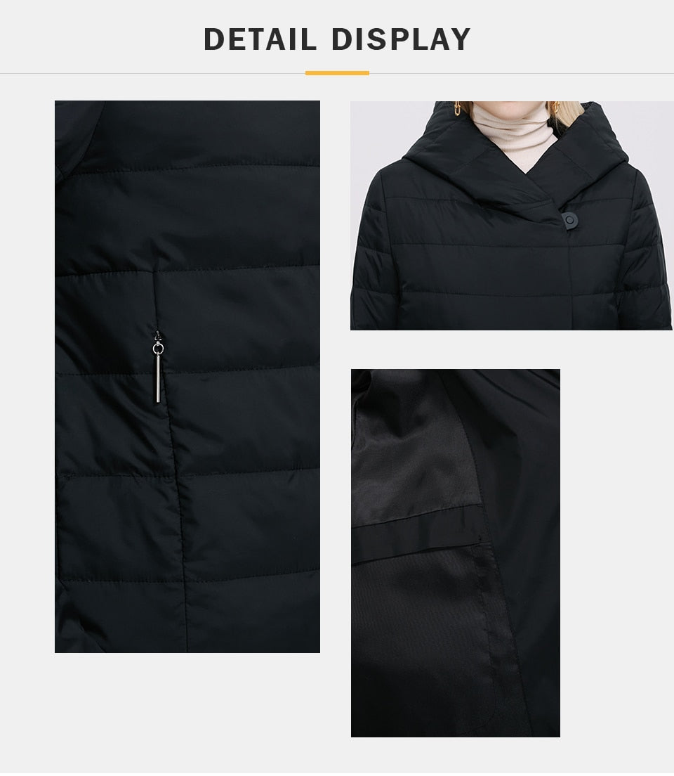 Women's Jacket Windproof Coat Mid Length Reversible Slider Quality Filling Parka The Clothing Company Sydney