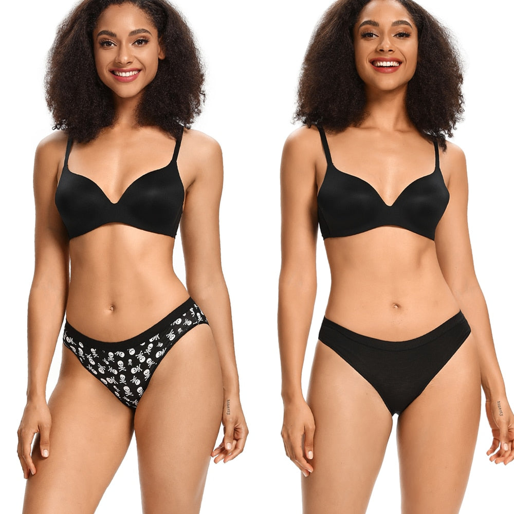 Black Lingerie Women´s Cotton Panties Underwear Briefs Soft Underpants Plus Size High Waist The Clothing Company Sydney