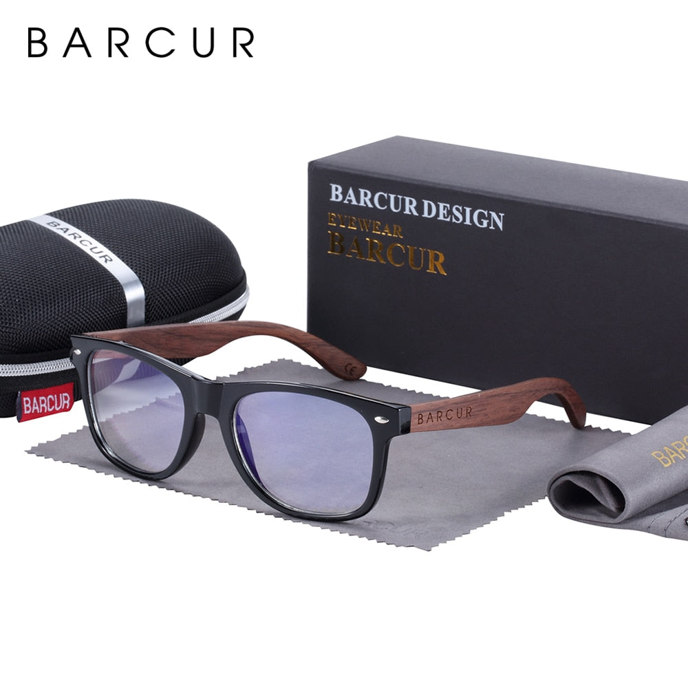 Designer Black Walnut Wood Polarized Sunglasses Men Glasses UV400 Protection Eyewear The Clothing Company Sydney