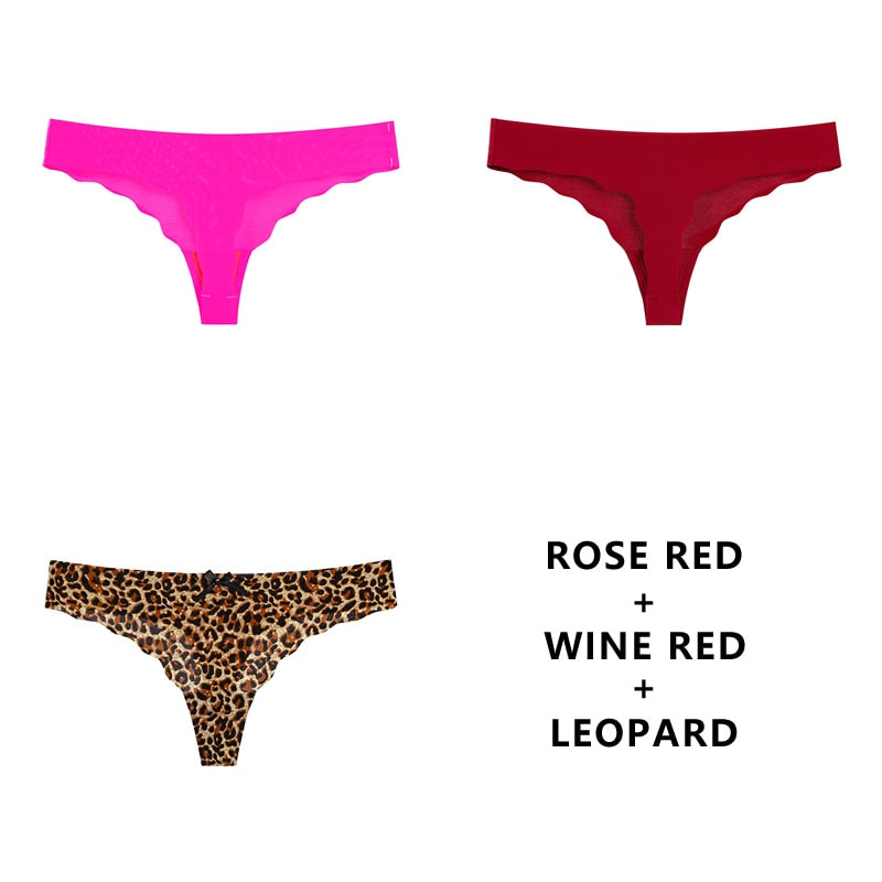 3 pack Seamless Panty Set Underwear Comfort Intimates Fashion Ladies Low-Rise Briefs Panties Lingerie The Clothing Company Sydney