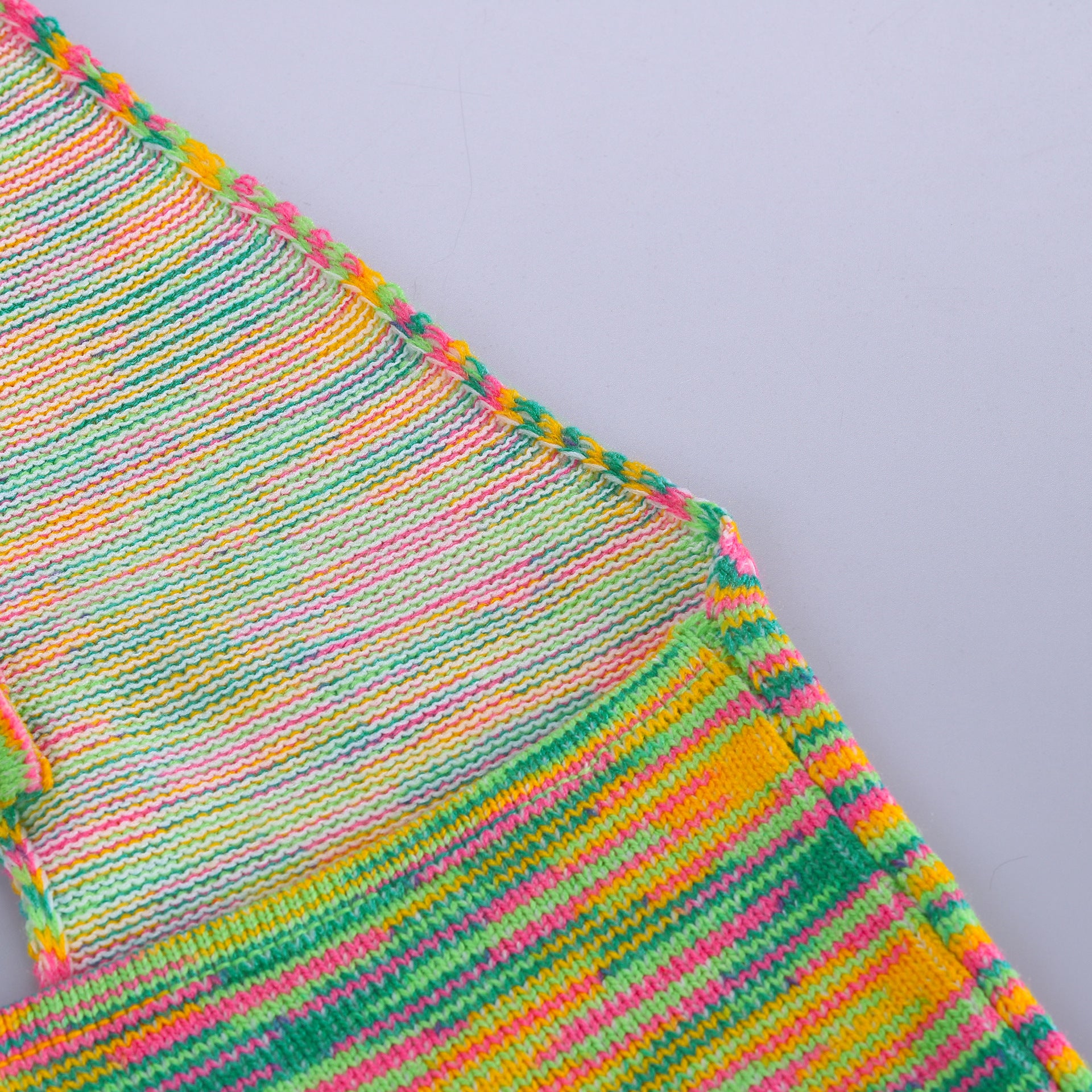 Rainbow Print Halter Cut Out Crop Top and Shorts 2 Piece Matching Set Club Fashion Outfits Loungewear Set The Clothing Company Sydney