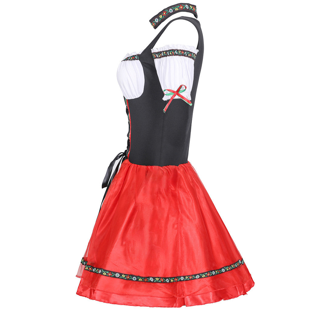 Oktoberfest Dirndl Costume Germany Beer Maid Tavern Wench Waitress Outfit Cosplay Halloween Fancy Party Dress The Clothing Company Sydney