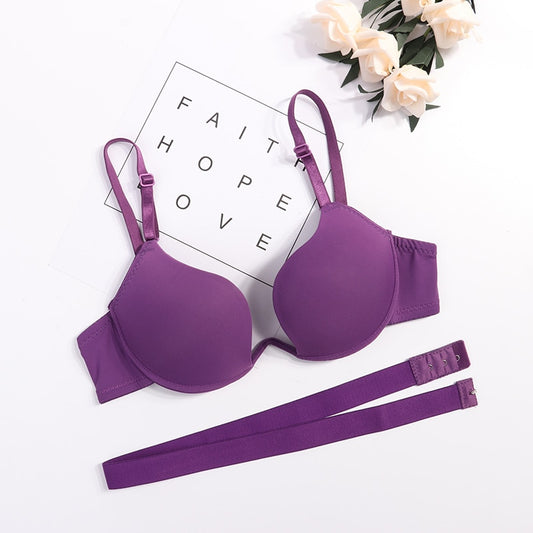 Deep V Push Up Bra Strapless Underwire Underwear Soutien Gorge Thin Half Cup Lingerie Bra The Clothing Company Sydney