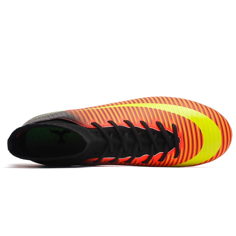 Outdoor Men Women Girls Boys Soccer Shoes Football Boots High Ankle Kids Cleats Training Sport Sneakers The Clothing Company Sydney