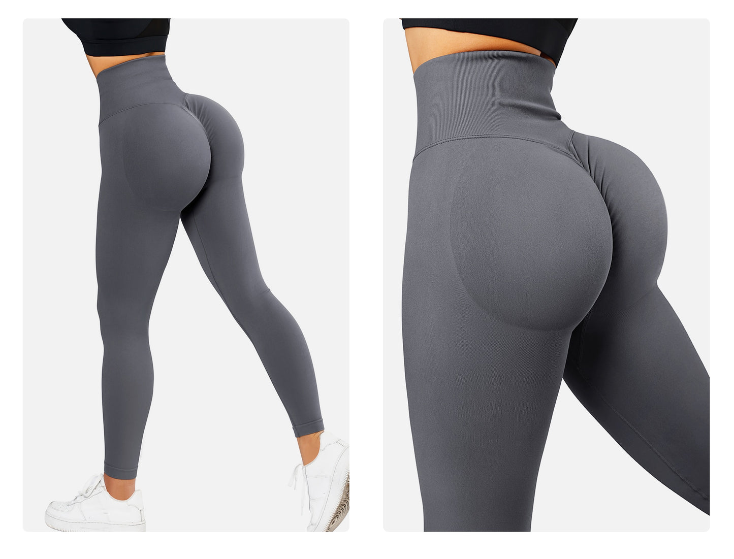 Seamless Leggings Solid Scrunch Butt Lifting Booty High Waisted Sportwear Gym Tights Push Up Women Leggings For Fitness The Clothing Company Sydney