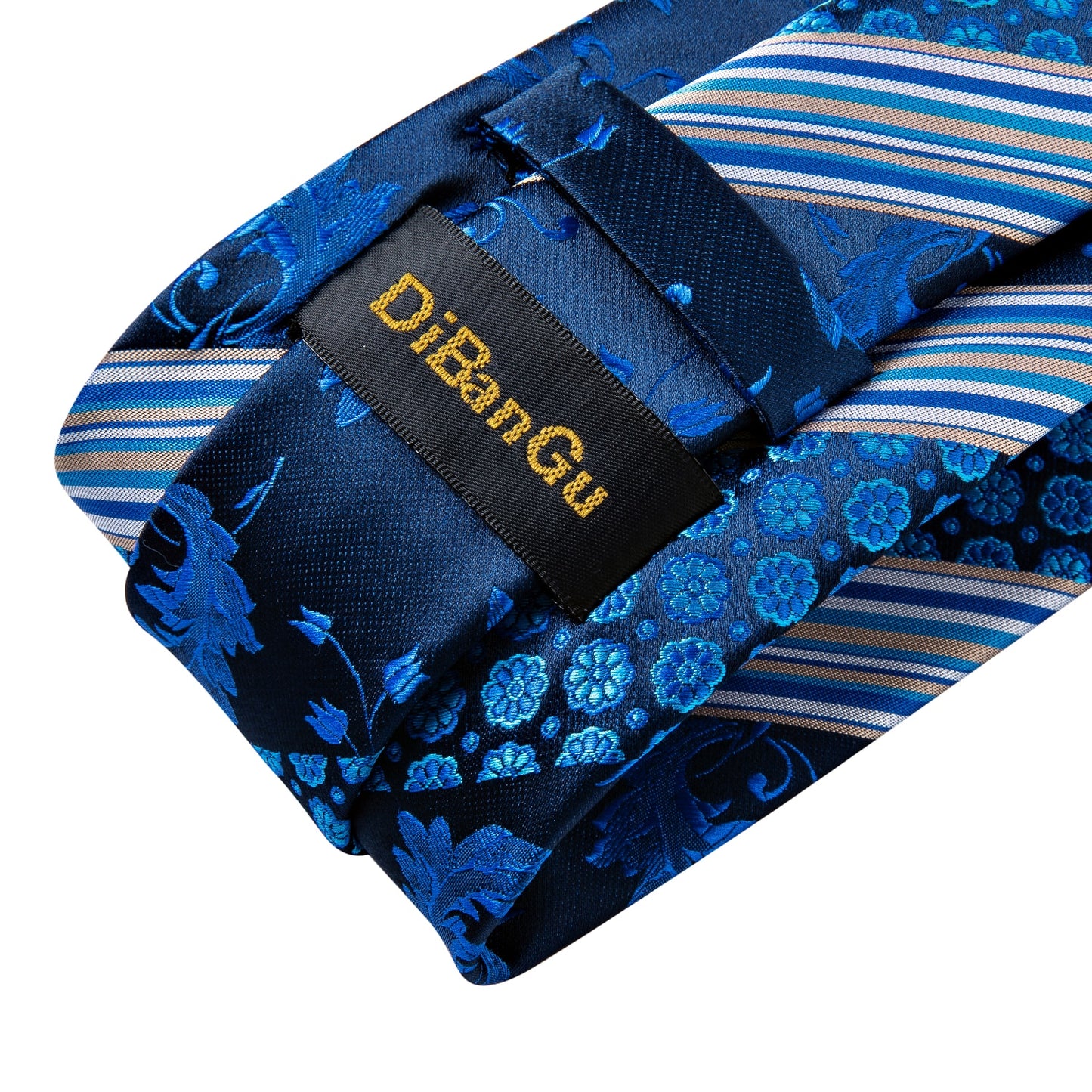Classic 100% Silk Men's Ties 8cm Blue Plaid Dot Striped Business Necktie Handkerchief Wedding Party Tie Set The Clothing Company Sydney