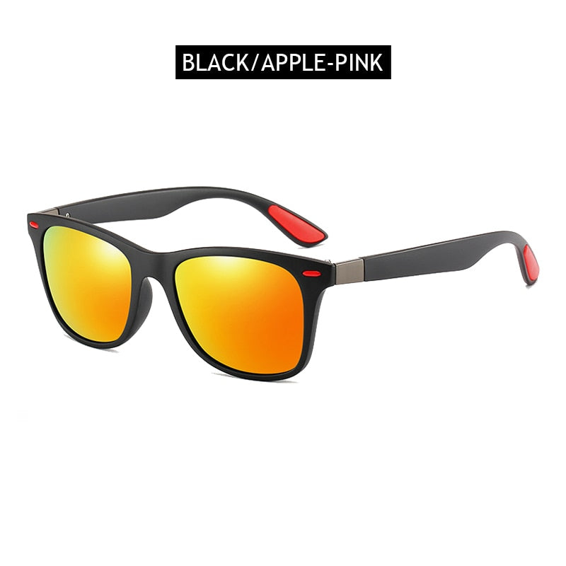 Polarized Sunglasses Men Women Classic Square Plastic Driving Sun Glasses Fashion Black Shades UV400 The Clothing Company Sydney
