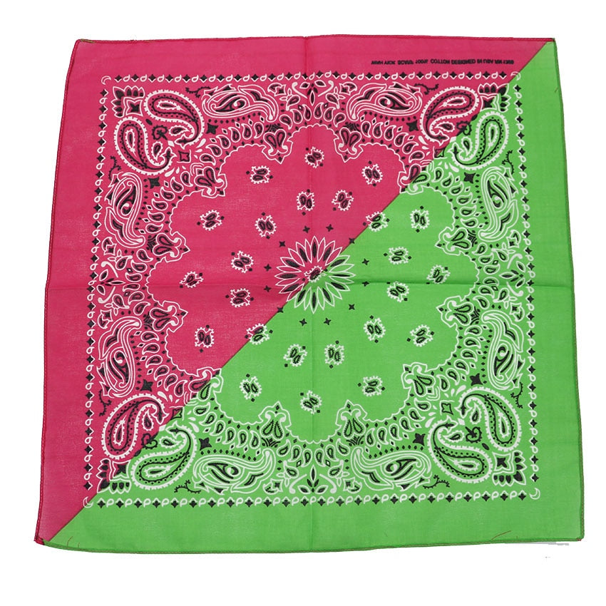 Bandana Head Scarf Unisex Hip Hop cotton Hair Band Neck Scarf Sports Headwear Wrist Wraps Square Scarves Print Handkerchief The Clothing Company Sydney