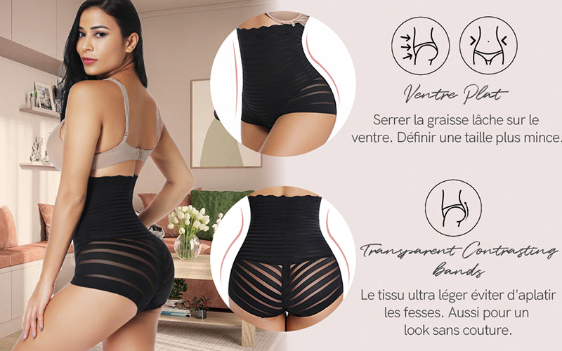 Women's Butt Lifter Shapewear Hi-Waist Double Tummy Control Panties Waist Trainer Body Shaper Corset Underwear The Clothing Company Sydney