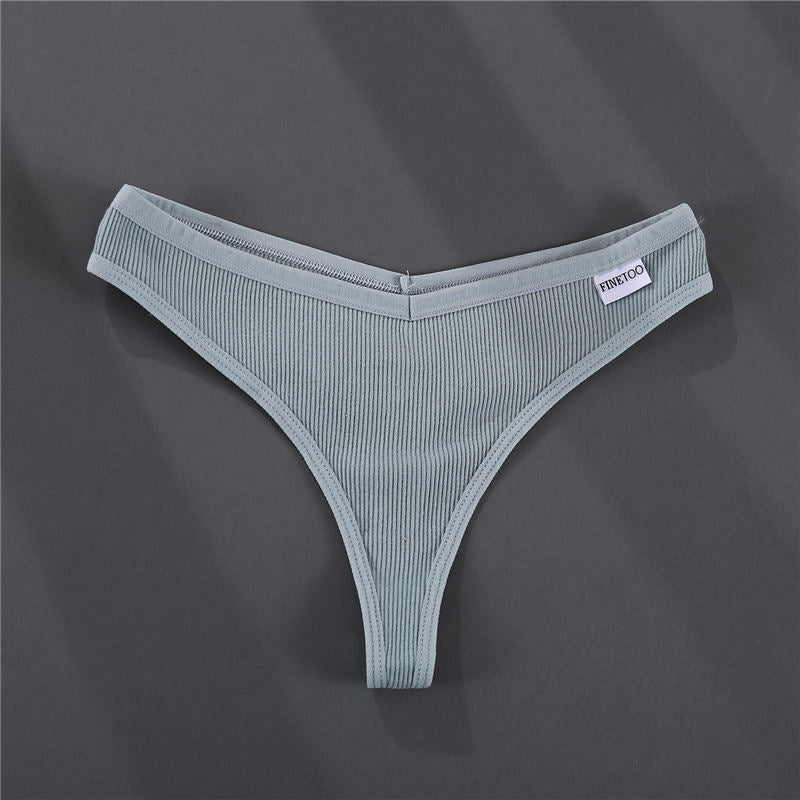 3 Pack G-string Panties Cotton Underwear Underpants Thong Solid Color Pantys Lingerie Briefs The Clothing Company Sydney
