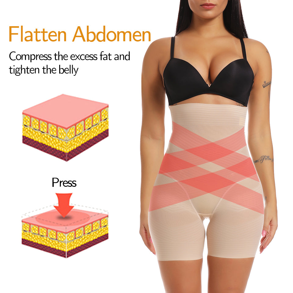 Women's Body Shaper Firm Tummy Control Shorts Under Skirts High Waist Shaping Panties Underwear Waist Cincher Shapewear The Clothing Company Sydney