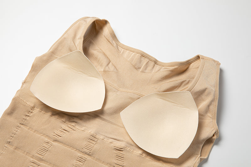 Women's Padded Shapewear Camisole Body Shaper Compression Shirt With Pads Waist Trainer Tummy Control Tank Tops Seamless Corset The Clothing Company Sydney