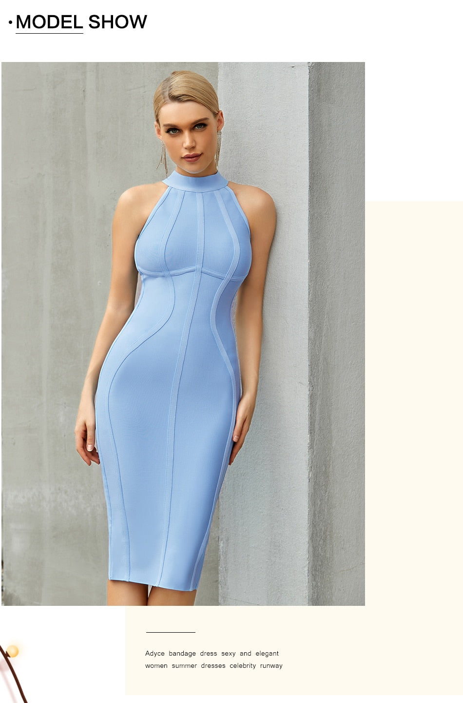 Summer White Women Bodycon Bandage Dress Elegant Tank Sleeveless Club Celebrity Evening Runway Party Dresses The Clothing Company Sydney