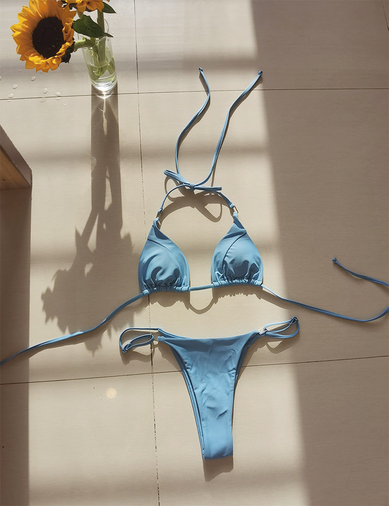 2 Piece Leopard Print Bikini Set Beach Outing Swimming Swimwear Thong Bikini  Swimsuits The Clothing Company Sydney