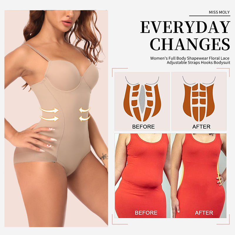 Women Waist Trainer Bodysuit Full Body Shaper Seamless Shapewear Jumpsuits Tummy Control Underwear Butt Lifter Corset The Clothing Company Sydney