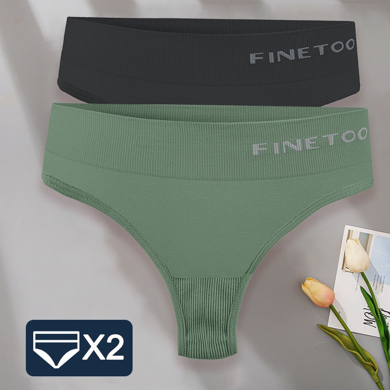 2 pack/Set Bodyshaper G-String Panties Women Slim Underwear Lingerie Thongs High Waist Underpants The Clothing Company Sydney