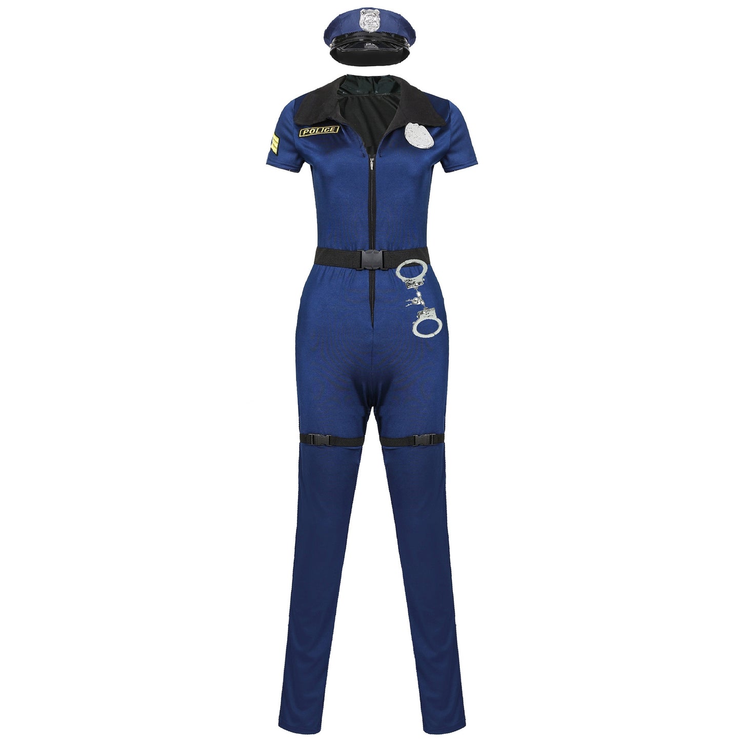 Women's Police Uniform Cop Halloween Policewomen Police Officer  Costume Uniform Cosplay Fancy Dress The Clothing Company Sydney