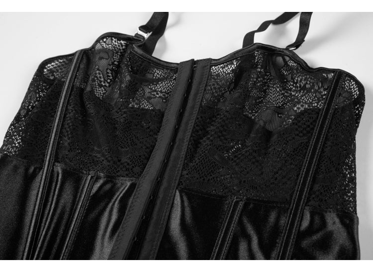 Strappy Bodysuit Underwear Push up Corset and Shaper  Bra Shapewear G String Lingerie Set The Clothing Company Sydney